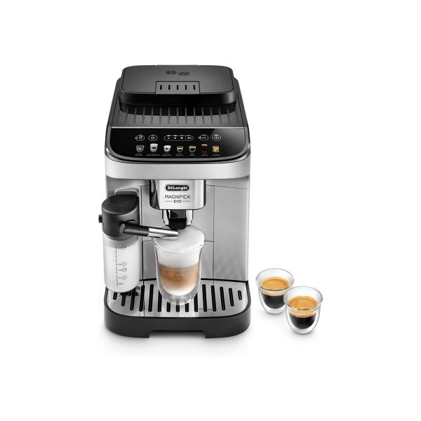 DeLonghi Magnifica Evo with Frother Espresso Machine, Silver and Black ECAM29084SB Indulge